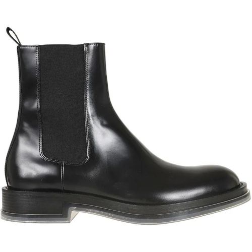 Stiefel - Chelsea Boots In Smooth Calfskin - Gr. 42 (EU) - in - für Damen - alexander mcqueen - Modalova