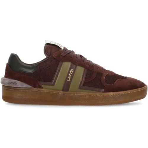 Low-Top Sneaker - Bordeaux Clay Baskets Sneakers - Gr. 41 (EU) - in - für Damen - Lanvin - Modalova