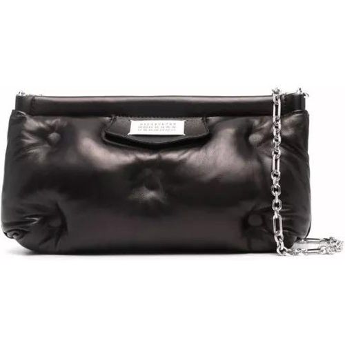 Shopper - Black Leather Small Glam Slam Bag - Gr. unisize - in - für Damen - Maison Margiela - Modalova