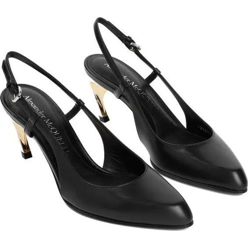 Pumps & High Heels - Black Silver Gold Leather Pumps - Gr. 37,5 (EU) - in - für Damen - alexander mcqueen - Modalova