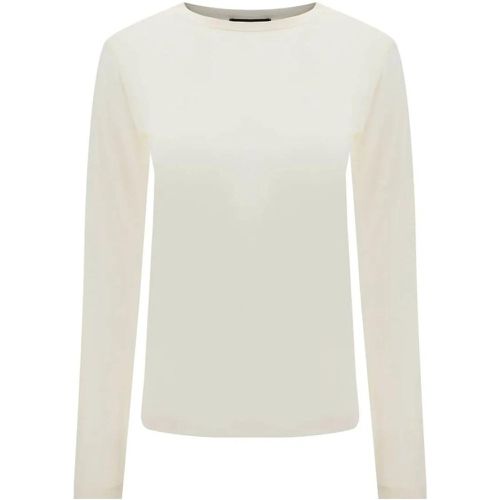 Long Sleeves Silk Sweater - Größe 46 - Fabiana Filippi - Modalova