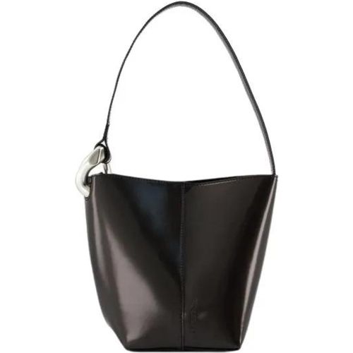 Beuteltaschen - The Jwa Corner Small Bucket Shoulder Bag - Leather - Gr. unisize - in - für Damen - J.W.Anderson - Modalova