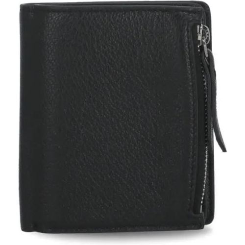 Portemonnaies - Black Four Stitches Wallet - Gr. unisize - in - für Damen - Maison Margiela - Modalova