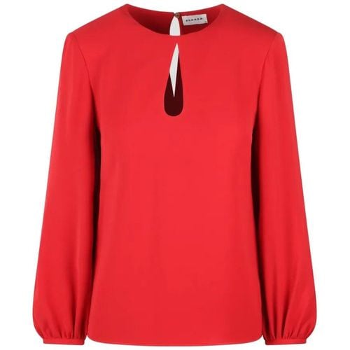 Poker Blouse - Größe S - rot - P.A.R.O.S.H. - Modalova