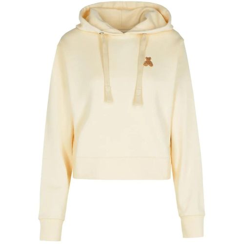 Mini Bear' Cream Cotton Sweatshirt - Größe XS - Palm Angels - Modalova