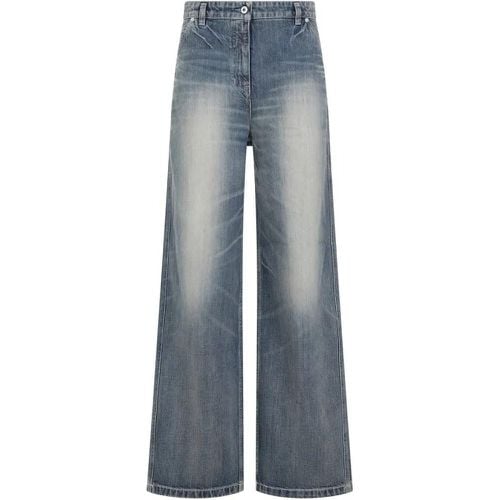 Dirty Blue Cotton Denim Pants - Größe 26 - Kenzo - Modalova