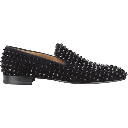 Loafer - Black Pointed Toe Studded Loafers - Gr. 40 (EU) - in - für Damen - Christian Louboutin - Modalova