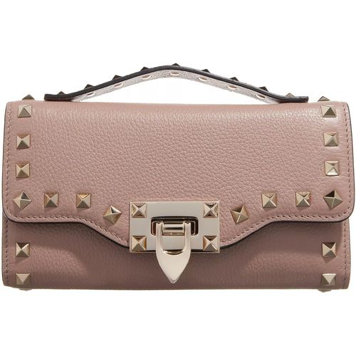 Portemonnaie - Rockstud Wallet On Chain - Gr. unisize - in Gold - für Damen - Valentino Garavani - Modalova