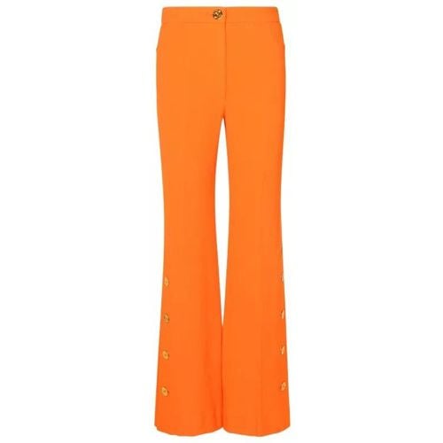 Orange Flared Virgin Wool Trousers - Größe 40 - orange - Patou - Modalova