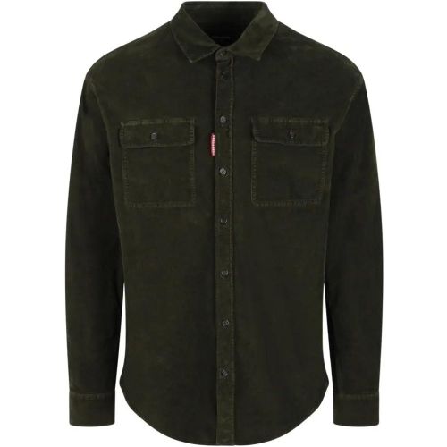 Corduroy Shirt - Größe 52 - Dsquared2 - Modalova