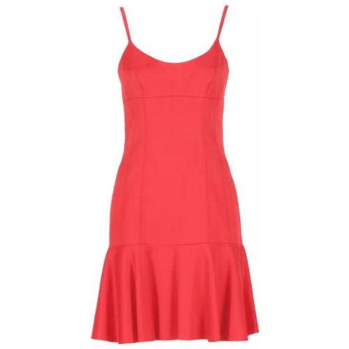 Viscose Dress - Größe 42 - red - Moschino - Modalova