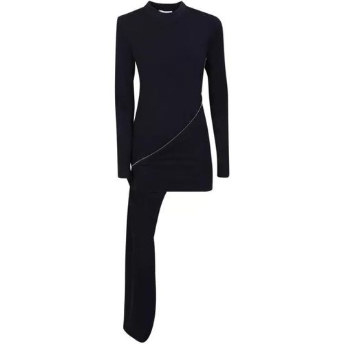 Zip Detail Blue Long Dress - Größe 10 - black - J.W.Anderson - Modalova