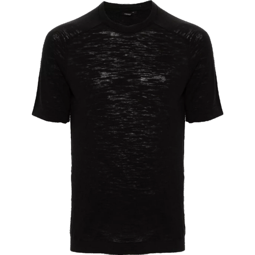 Semitransparentes T-Shirt - Größe L - black - Transit - Modalova