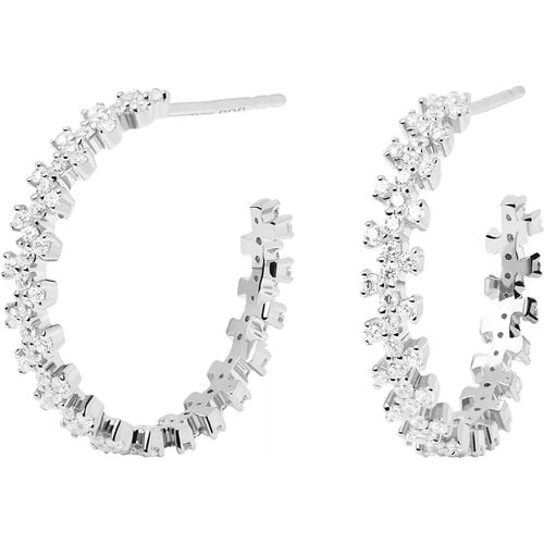 Ohrringe - Crown Earrings - Gr. unisize - in Silber - für Damen - PDPAOLA - Modalova