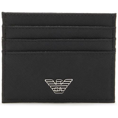 Portemonnaies - Black Card Holder Y4R173-Y138E-8107 - Gr. unisize - in - für Damen - Emporio Armani - Modalova