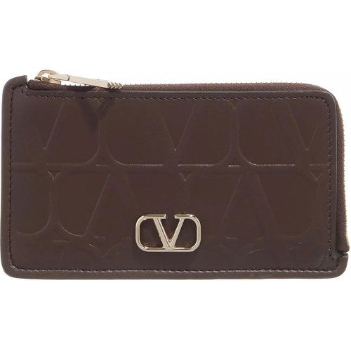 Portemonnaie - V Logo Card Holder - Gr. unisize - in - für Damen - Valentino Garavani - Modalova