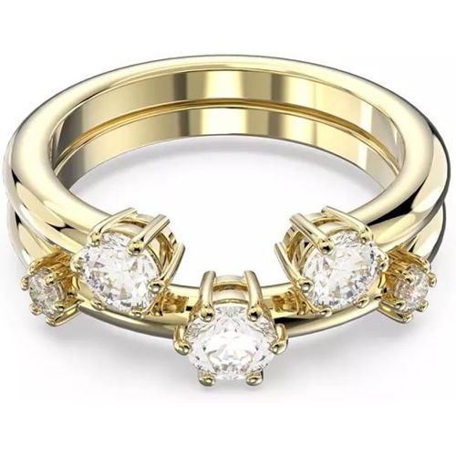 Ring - Constella Goldfarbene Ring 5640967 - Gr. 15.5 - in - für Damen - Swarovski - Modalova