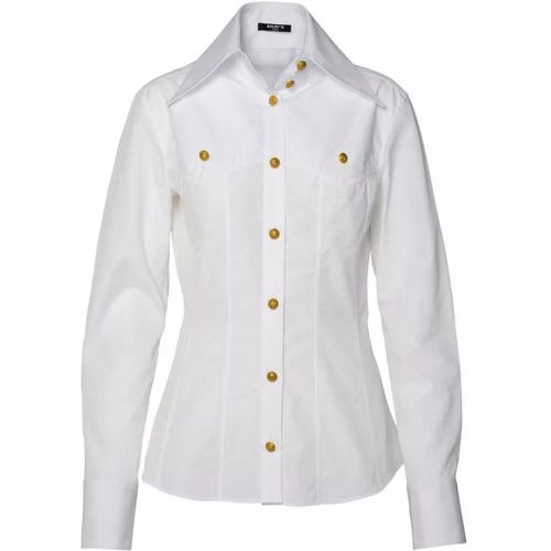 Western Shirt - Größe 38 - white - Balmain - Modalova