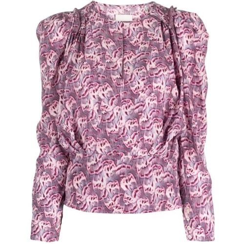 Purple Silk Top - Größe 36 - Isabel marant - Modalova