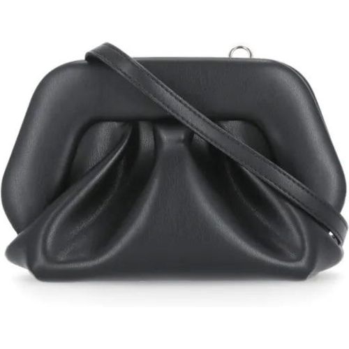 Clutches - Black Synth Leather Gea Vegan Pochette - Gr. unisize - in - für Damen - Themoirè - Modalova