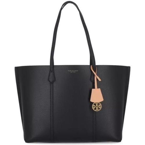 Shopper - Black Leather Shoulder Bag - Gr. unisize - in - für Damen - TORY BURCH - Modalova