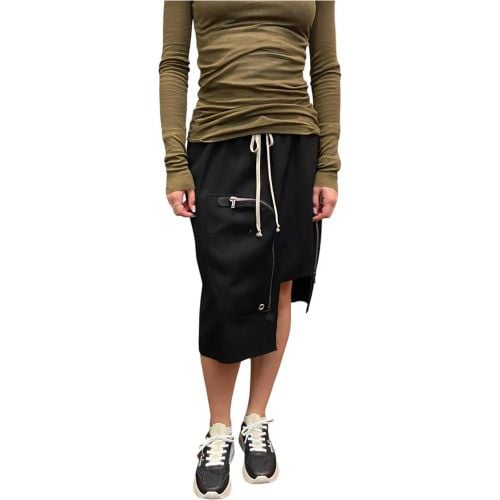 Jupe empi�cements Asym�trique noir - Größe IT 44 - Rick Owens - Modalova