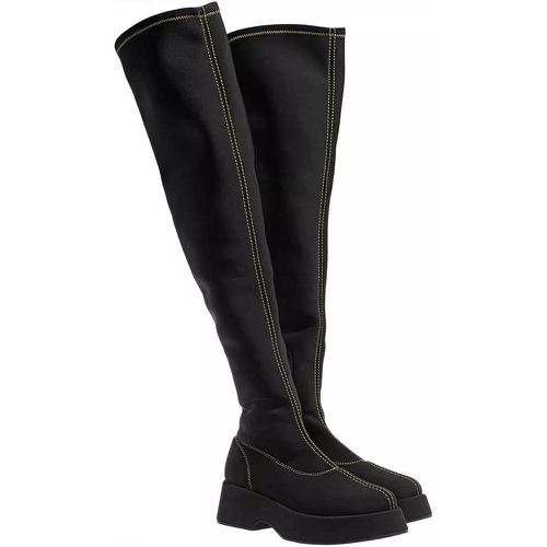 Stiefel & Boots - Retro Flatform Overknee Sockboot - Gr. 41 (EU) - in - für Damen - Ganni - Modalova