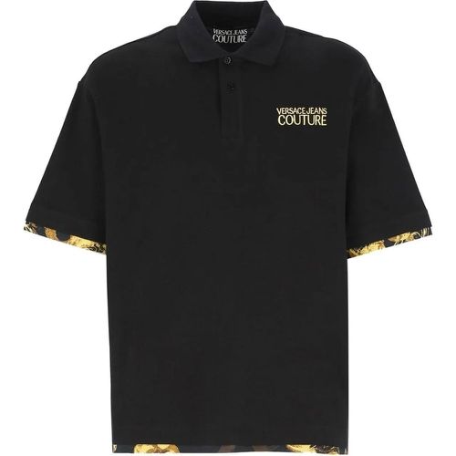 T-shirts And Polos Black - Größe L - Versace Jeans Couture - Modalova