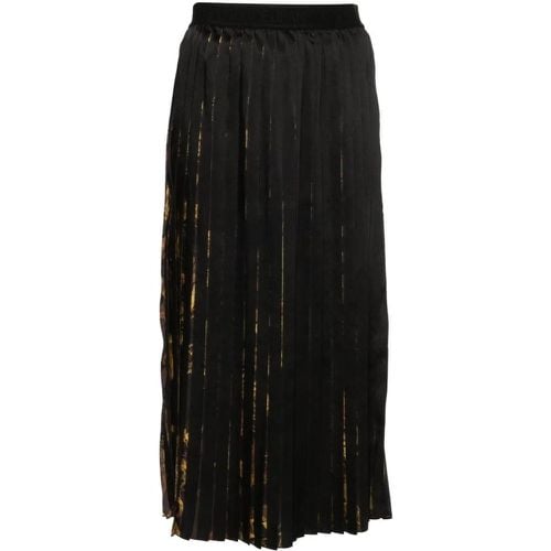 Long Pleated Skirt - Größe 40 - Versace Jeans Couture - Modalova