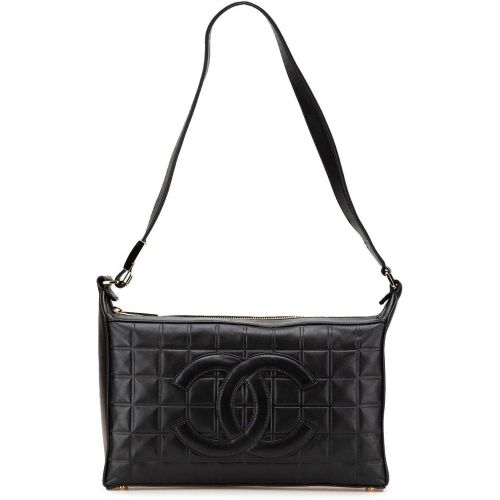 Hobo Bags - 2000-2002 CC Choco Bar Lambskin Shoulder Bag - Gr. unisize - in - für Damen - Chanel - Modalova