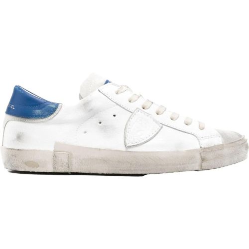 Low-Top Sneaker - sneakers wit blauw - Gr. 41 (EU) - in - für Damen - Philippe Model - Modalova