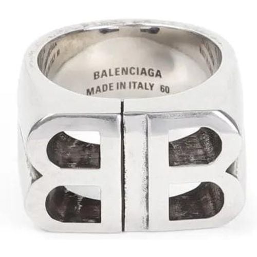 Ringe - Pitbull Signet Ring - Gr. 60 - in Silber - für Damen - Balenciaga - Modalova