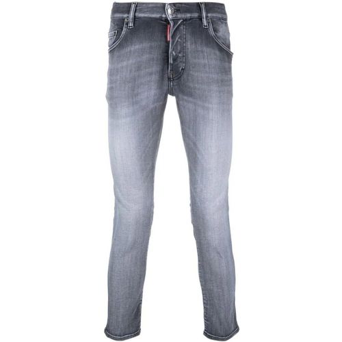 Low-Rise Cropped Jeans - Größe 48 - grau - Dsquared2 - Modalova