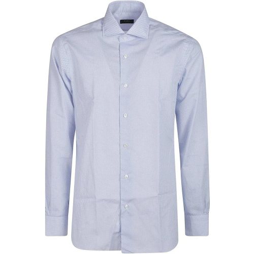 Long Sleeve Neck Shirt - Größe 39 - Barba Napoli - Modalova