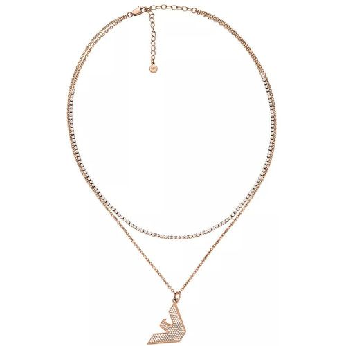 Halskette - Stainless Steel Pendant Necklace - Gr. unisize - in - für Damen - Emporio Armani - Modalova