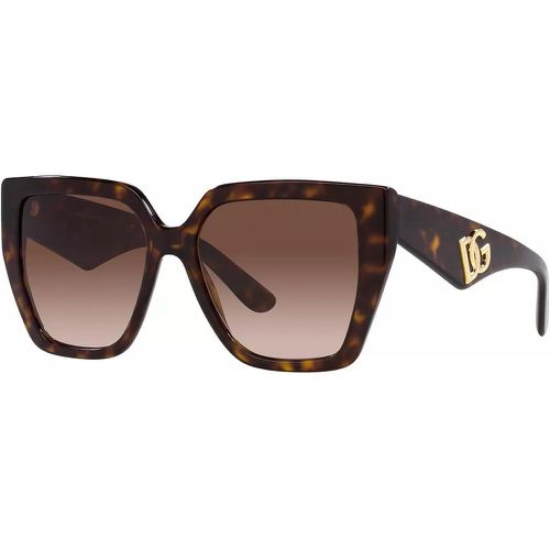 Sonnenbrille - 0DG4438 - Gr. unisize - in Braun - für Damen - Dolce&Gabbana - Modalova