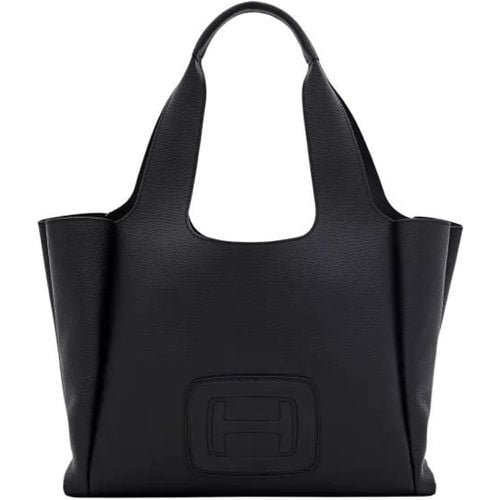 Totes - Medium H Embossed Leather Shopping Bag - Gr. unisize - in - für Damen - Hogan - Modalova