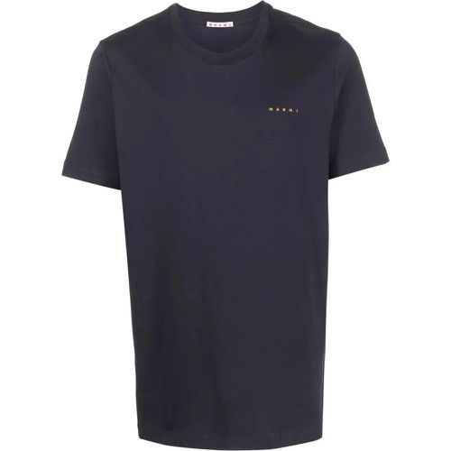 Cotton Logo T-Shirt - Größe 46 - Marni - Modalova