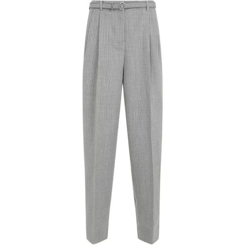 Grey Virgin Wool Pants - Größe 36 - Jil Sander - Modalova