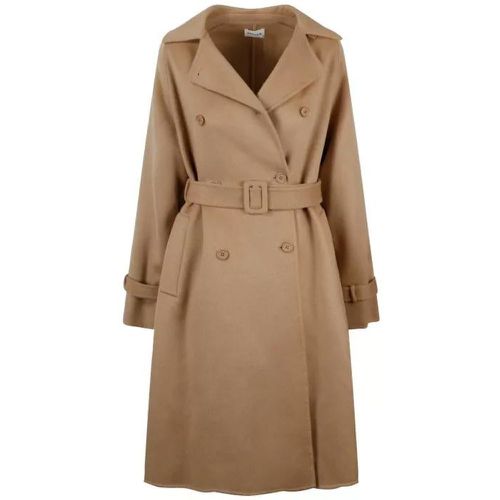 Double Breasted Wool Coat - Größe M - P.A.R.O.S.H. - Modalova