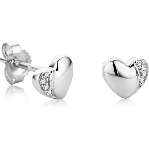 Ohrringe - 0.02ct Diamond Heart Stud Earring - Gr. unisize - in - für Damen - DIAMADA - Modalova