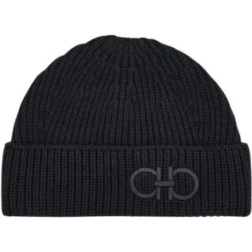 Caps & Mützen - Wool Beanie - Gr. ONE SIZE - in - für Damen - Salvatore Ferragamo - Modalova