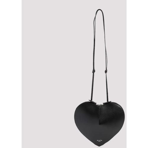 Shopper - Black Coeur Leather Bag - Gr. unisize - in - für Damen - alaia - Modalova