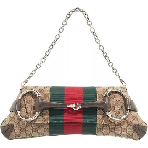 Hobo Bag - Horsebit Chain Medium Shoulder Bag - Gr. unisize - in - für Damen - Gucci - Modalova