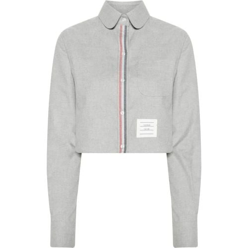 Cropped Shirt - Größe 40 - Thom Browne - Modalova