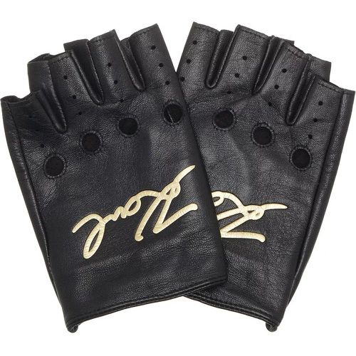 Handschuhe - Signature Rocky Glove - Gr. L - in - für Damen - Karl Lagerfeld - Modalova