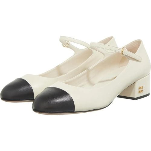 Loafer - Woman Two Toned Pumps - Gr. 37 (EU) - in - für Damen - Miu Miu - Modalova