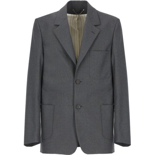 Grey Virgin Wool Jacket - Größe 48 - Golden Goose - Modalova