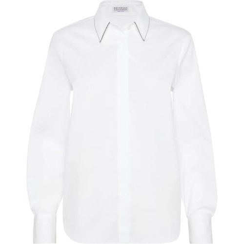 Cotton Shirt L/S - Größe L - BRUNELLO CUCINELLI - Modalova