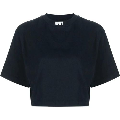 Hpny Logo Cropped T-shirt - Größe M - Heron Preston - Modalova